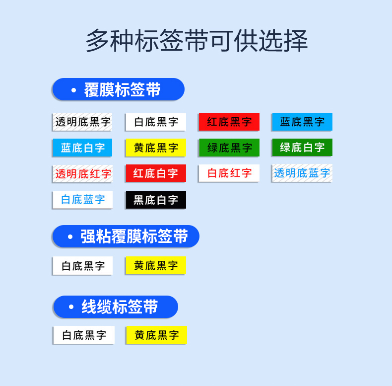 硕方LP5125BT手持标签机蓝牙多功能打印