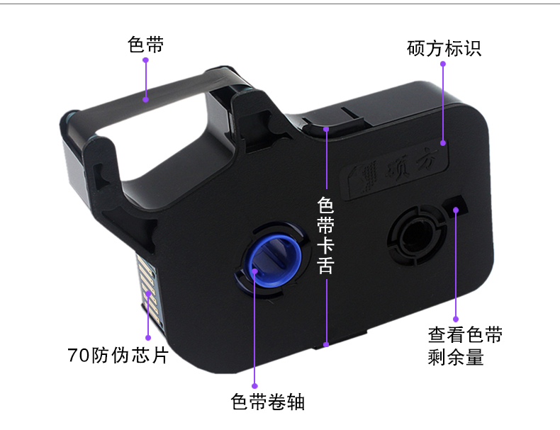 硕方线号机色带-适用于TP60i/66i/80/86/70/76