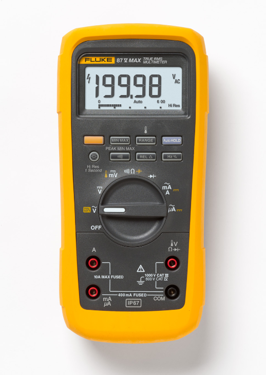 真有效值数字万用表Fluke 87V MAX